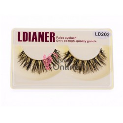 Gene false LDIANER tip banda, 1 pereche 3D cod LD202 Mink